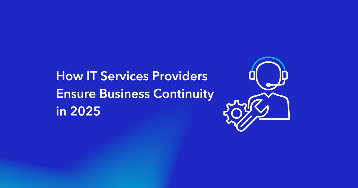 How IT Services Providers Ensure Business Continuity in 2025