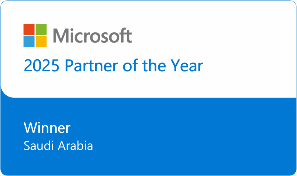 Microsoft 2025 Partner of the Year Winner Badge - Saudi Arabia
