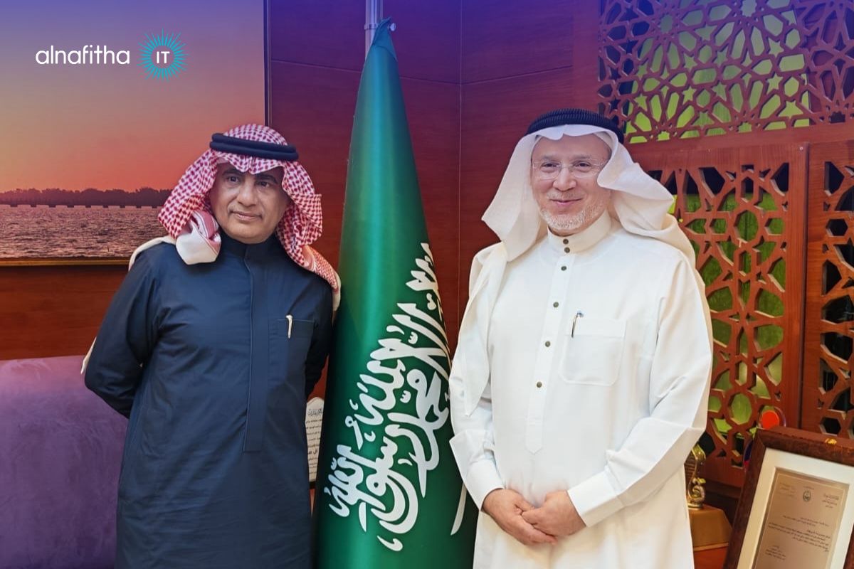 Alnafitha IT executives at Hirfah Photography Exhibition Jeddah Year of Crafts 2025