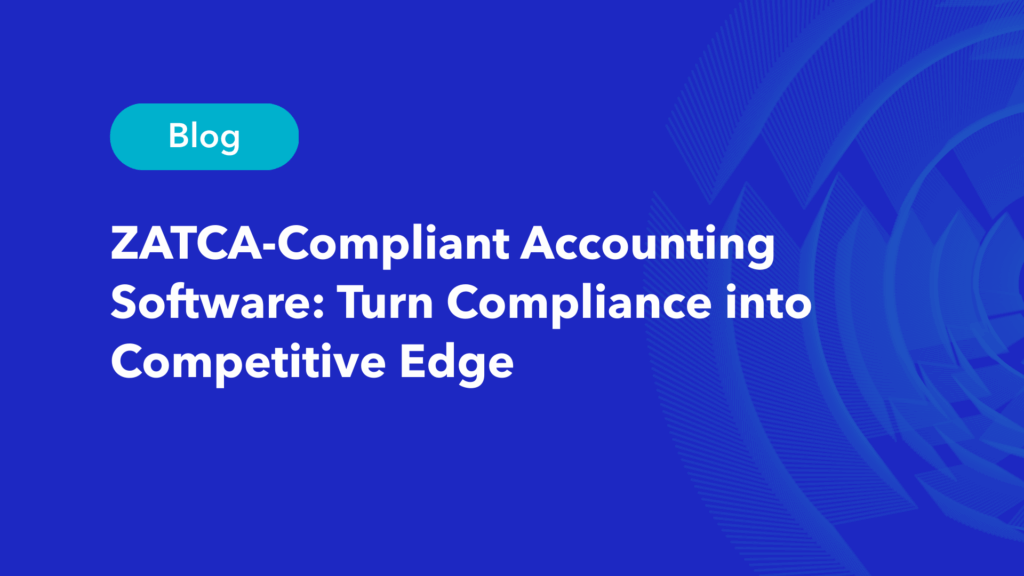 ZATCA-compliant accounting software blog featured image