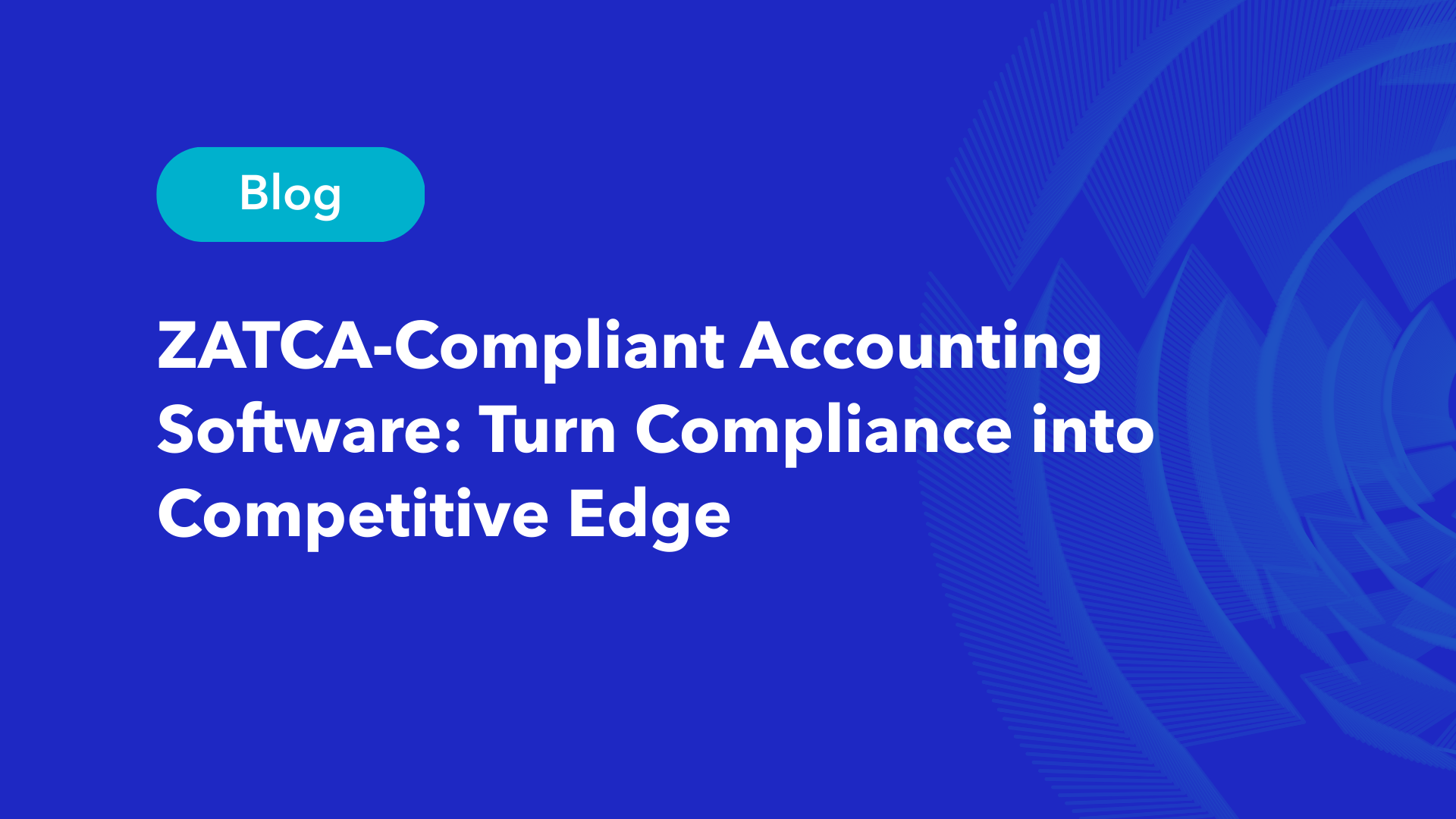 ZATCA-compliant accounting software blog featured image