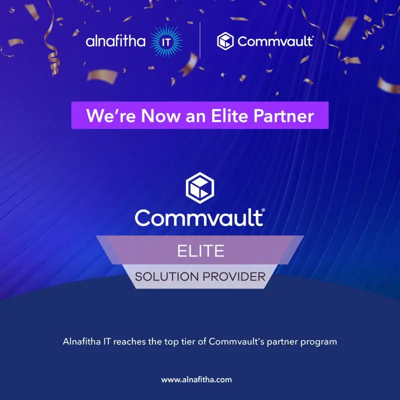 Alnafitha IT named Commvault Elite Solution Provider 2026