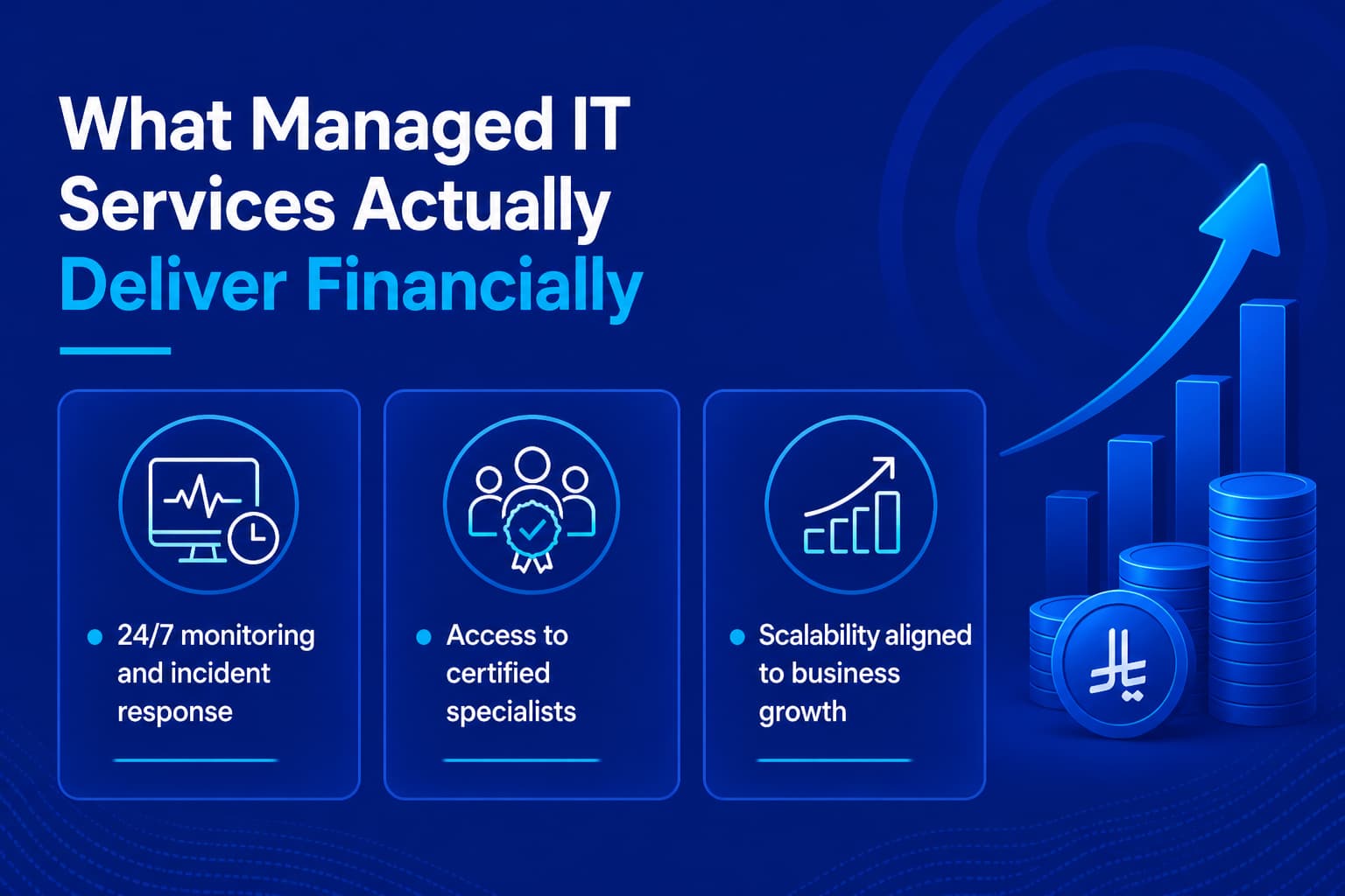 Three financial benefits of managed IT services in Saudi Arabia