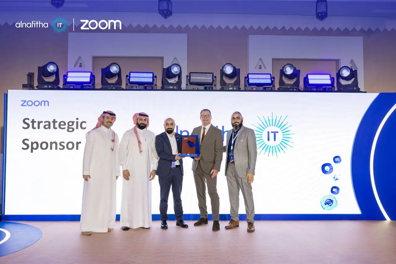 Alnafitha IT receives Strategic Sponsor recognition at Zoom Saudi Arabia data center launch ceremony