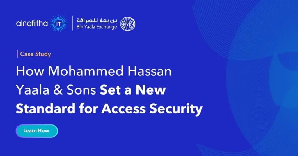 Alnafitha IT and Bin Yaala Exchange case study on PAM360 access security