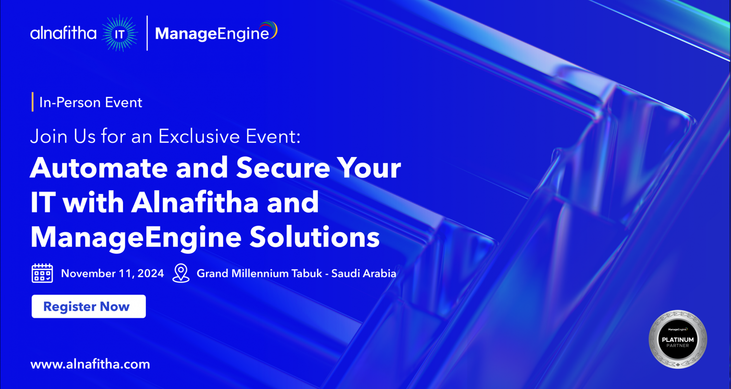 ManageEngine Event in Tabuk